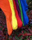 Colorful Age 1Y-8Y unisex socks  Non-slip Cotton solid colors Set of 6 Pairs